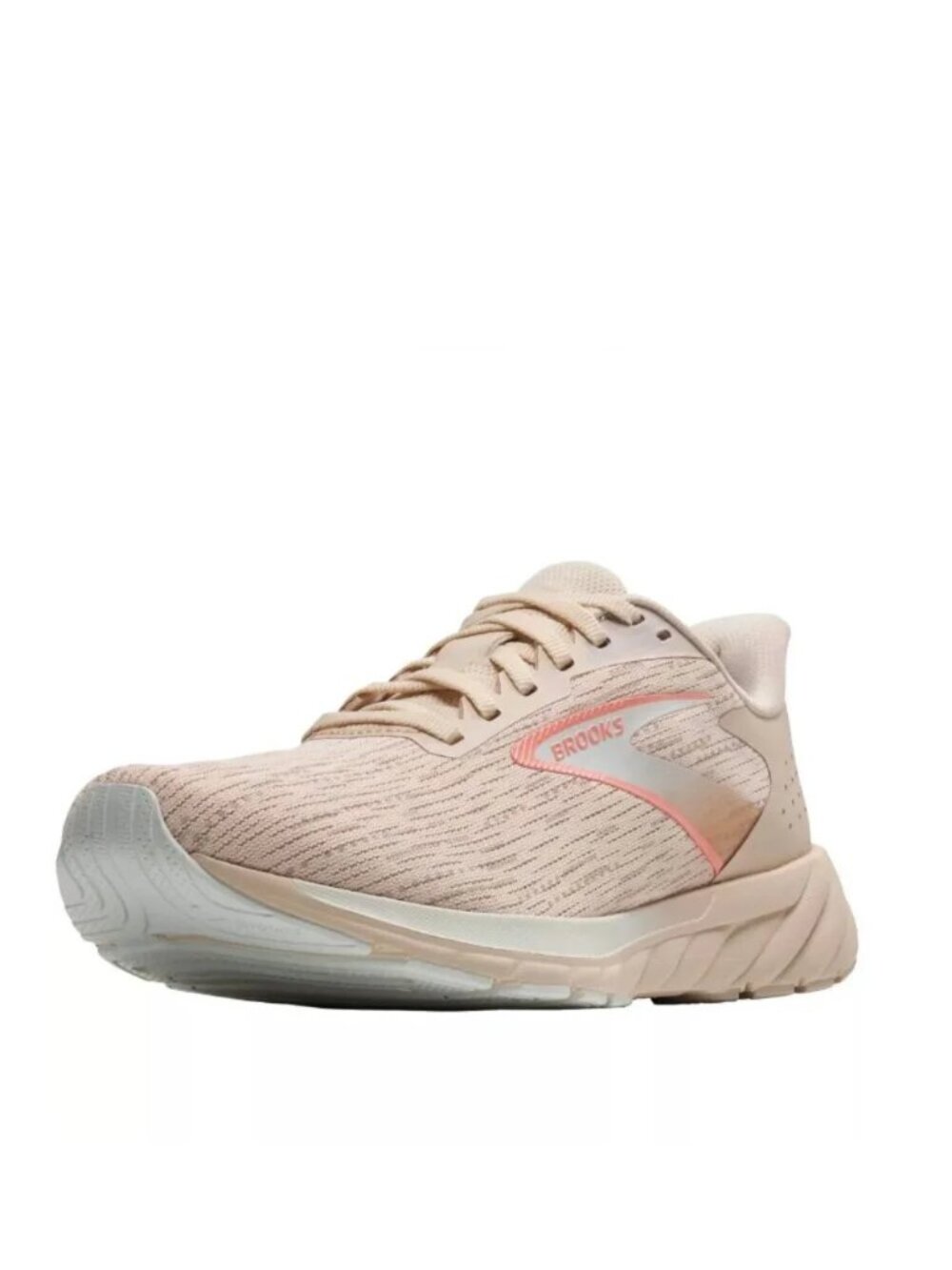 Brooks Anthem 7 Neutral Running Shoe Size 10 Almond/Grey/Desert Flower NWT